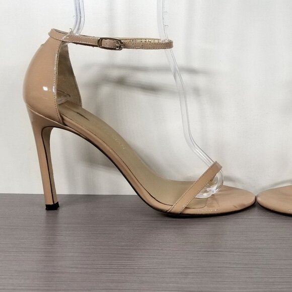 Stuart Weitzman Nudistcurve Ankle Strap Sandal, Womens Size 7.5 M - Picture 7 of 13
